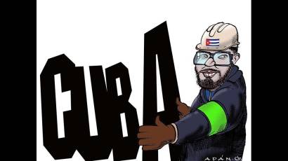 Trabajadores cubanos.