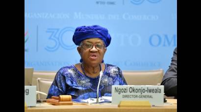 Ngozi Okonjo-Iweala instó a ambas partes a seguir desarrollando soluciones prácticas