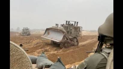 El ejército israelí prevé ocupar el 75 por ciento del territorio de Gaza en dos meses