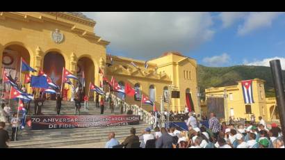 Celebran en Isla de la Juventud, aniversario 70 de la excarcelación de Fidel y moncadistas del Presidio Modelo.