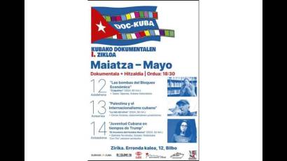 Documentales cubanos se exhibirán en Bilbao