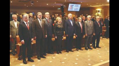 La celebración se realizó en la sede de la Duma Estatal