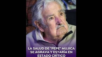 Mujica, de 89 años, fue presidente de Uruguay