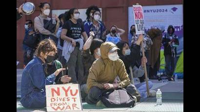protestas en Nueva York