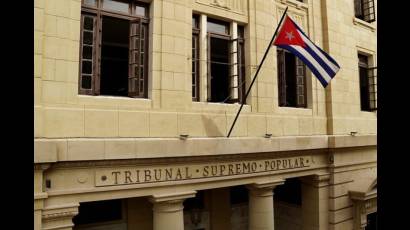 Sede del Tribunal Supremo Popular en La Habana.