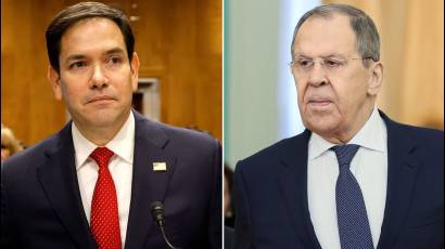 Serguéi Lavrov y Marco Rubio sostienen conversación telefónica