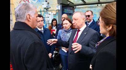 Visita de Miguel Díaz-Canel a Rusia