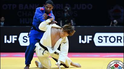 Judoca cubano Orlando Polanco