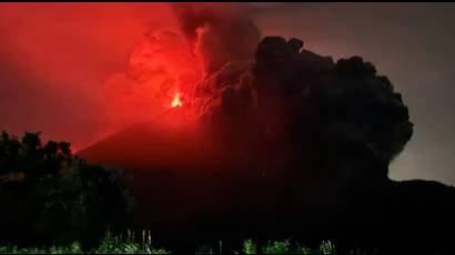 El volcán de Fuego, el más activo de Centroamérica