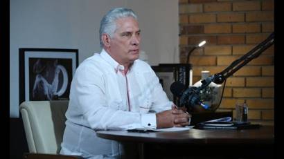 Presidente cubano anuncia pódcast sobre las nuevas tarifas de Etecsa