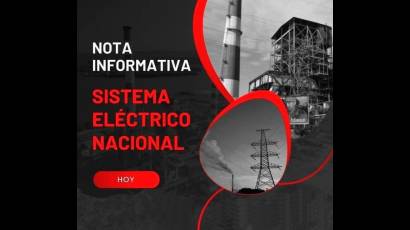 Incidencias del Sistema Electroenergético Nacional