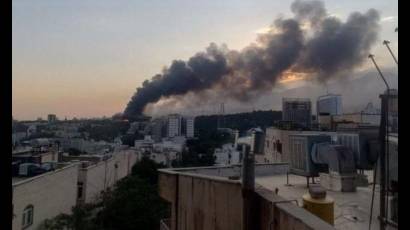 Ataque aéreo a la Radiodifusión de Irán en Teherán