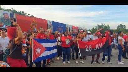 Acto por el Día de la Rebeldía Nacional
