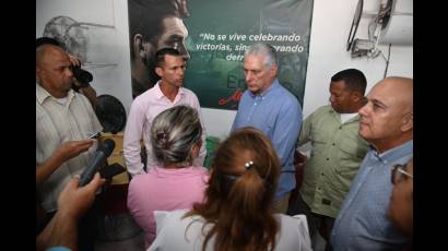 Presidente cubano destaca resultados de proyecto de desarrollo local en Villa Clara