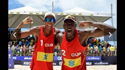 Dúo playero Díaz-Alayo con buen debut en Élite 16 Gstaad