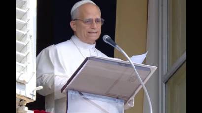 Papa León XIV renueva llamado a fin de agresión israelí contra Gaza