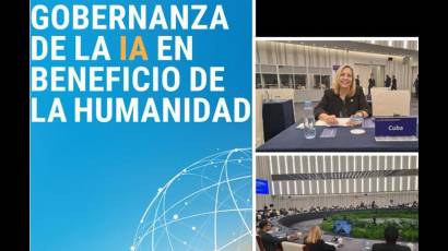 Cuba asiste a reunión mundial sobre gobernanza de la Inteligencia Artificial
