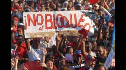 Cuba contra el bloqueo