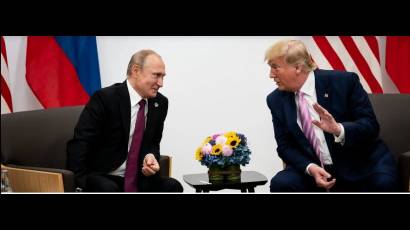 Vladimir Putin y Donald Trump