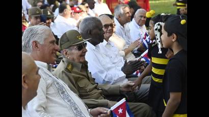 Acto de homenaje a Fidel Castro Ruz
