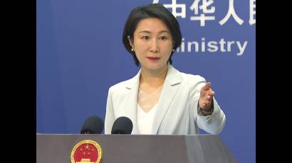 Portavoz del Ministerio de Relaciones Exteriores de China