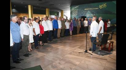 Participa Díaz-Canel en acto conmemorativo por el centenario del Primer Partido Comunista de Cuba