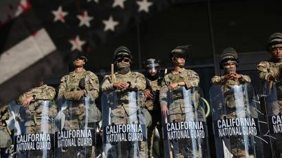 En junio Trump realizó un operativo en Los Ángeles donde envión a 4 000 miembros de la Guardia Nacional de California y 700 marines en servicio activo.