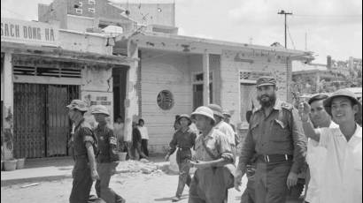 Fidel en Vietnam
