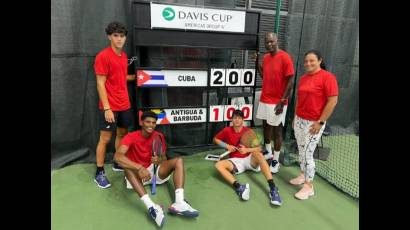 Cuba derrotó a Antigua y Barbuda para superar la fase de grupos.