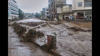 Cuba lamenta víctimas de inundaciones en India y Pakistán