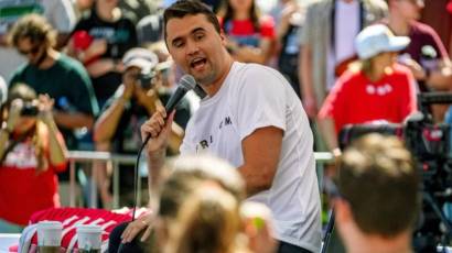 El activista proDonald Trump, Charlie Kirk