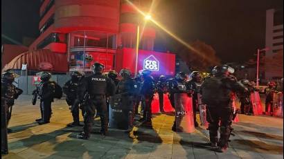 Protestas en Ecuador