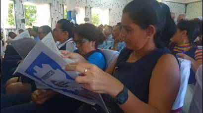 Consulta del Anteproyecto del nuevo Código de Trabajo en la Isla de la Juventud