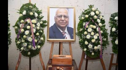 Despedida a Ricardo Cabrisas Ruiz