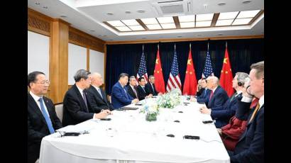 Negociaciones en China y Estados Unidos.