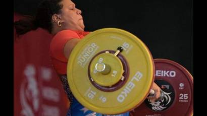 Marifélix Sarría lideró a Cuba en el Mundial de Levantamiento de Pesas de Noruega
