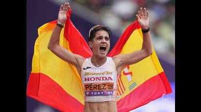 María Pérez, doble campeona universal en Tokio en las marchas a 20 y a 35 km