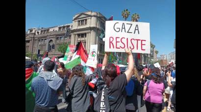 Chilenos repudian agresión israelí a Flotilla por Gaza