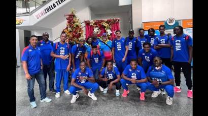 Equipo masculino cubano de balonmano