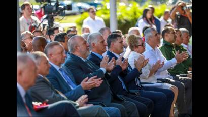 Presidente Díaz-Canel Bermúdez encabeza apertura de la Feria Internacional de La Habana