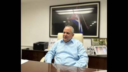 Jorge Luis Broche Lorenzo, miembro del Secretariado y Jefe del Departamento Económico Productivo del Comité Central del Partido Comunista de Cuba