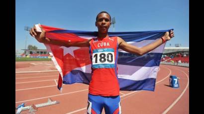 Osbiel Palacios ganó tres medallas para Cuba en los Juegos Parapanamericanos de Chile.