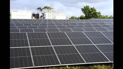 Parque solar fotovoltaico en Guanajay