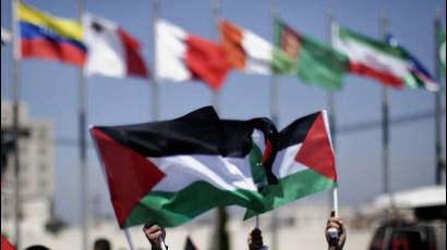 Piden reconocimiento del Estado palestino