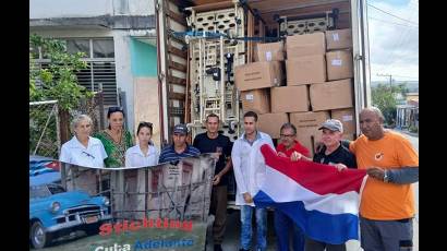 Entre las escuelas beneficiadas figuran la Jorge Ricardo Masetti y la Le Thi Rieng, ambas en el municipio cabecera.