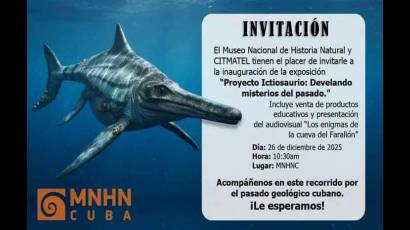 Muestra de reptiles marinos develará misterios del pasado