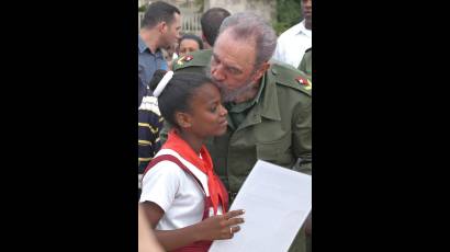 Fidel siempre confió en las nuevas generaciones para emprender sus proyectos revolucionarios.