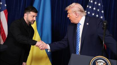 Trump y Zelenski