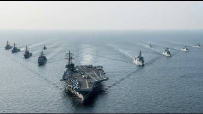 Operativo militar estadounidense en el Caribe