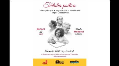 Tertulia poética
